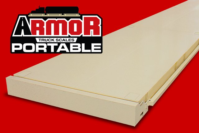Cardinal Scale's ARMOR Portable Digital Truck Scale